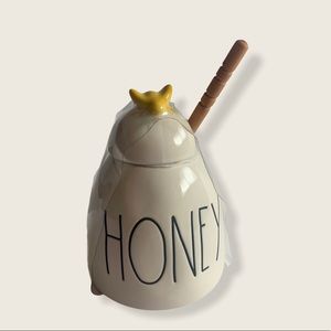 Rae Dunn Ceramic Honey Pot w/Honey Dipper